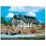 Maquette Maison au bord du lac - Vollmer 43711 - HO 1/87