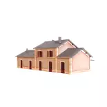 Gare d'Égreze - Bois Modélisme 201012 - N 1/160