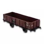 Wagon tombereau 4 portes HO 1/87e