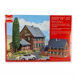 A house with annex BUSCH 1657 - HO 1/87 - 175x83x105mm
