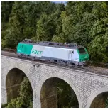 Locomotiva elettrica BB 427030 FRET OS.KAR 2703 - SNCF - HO 1/87 - EP VI