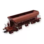 Hopper wagon F70 UAS REE Models WB807 - HO 1/87 - SNCF - EP V/VI