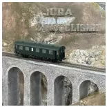 Voiture voyageurs B6 TNF - Brawa 46717 - SNCF - HO 1/87 - EP III - 2R - Analogique