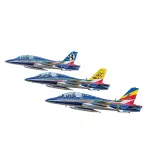 Coffret de 3 Avions MB 339 Frecce Tricolori - ITALERI I1461 - 1/72