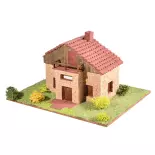 Kit de construction en céramique pour villa toscane - Keranova 30222 - HO 1/87 