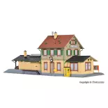 Stazione ferroviaria di Dettingen - KIBRI 39507 - HO 1/87 - 345 x 125 x 140 mm