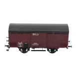 Wagon primeur 10T rouge sideros REE MODELES WB762 - SNCF - HO 1/87 - EP III A