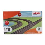 Marklin my world 23400 complementary rail & points set - HO 1/87