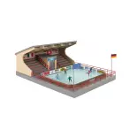 Patinoire artificielle avec figures animées - FALLER 134005 - HO 1/87