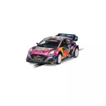 Voiture Analogique - Ford Puma WRC - Sébastien Loeb - Scalextric CH4448 - Super Slot - I: 1/32