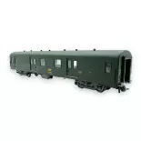 Fourgon à bagages UIC-Y livrée verte - Roco 74359 - HO 1/87 - SNCF - Ep IV - 2R