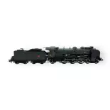 Locomotive à vapeur 231.G.246, tender 30.A.57, Région 4, Tours, vert - Modelbex HO-MX.001/2 - HO 1/87 - SNCF - Ep III - Digital - 2R
