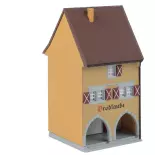 232167  Maisons de la vieille ville Maximilianstraße - FALLER 232167 - N 1/160