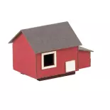 Chicken coop FALLER 180298 - HO 1/87 - IV - 34x30x23 mm