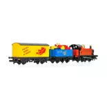 Coffret de train express du Père Noël - Version prise UE - Hornby R1248P - HO 1/87 - Analogique - 2R