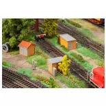 Batch of 3 brick substations