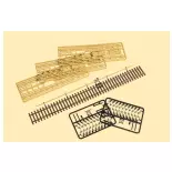 Accessoires de Jeu de Barres S-Bahn - Auhagen 41690 - HO 1/87