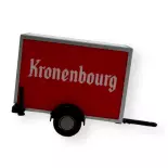 Remorque Kronenbourg - Makette VK-8421 - HO 1/87