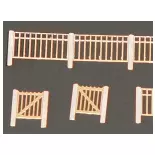Barrières Béton Type 1 - Régions et Compagnies VOI002 - HO 1/87 