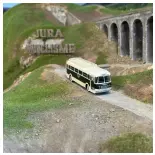 Reisebus Renault R4190 "Transcar" Grün/Creme 75 REE MODELES CB136 - HO 1/87