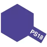 Peinture Lexan Violet Métallisé PS-18 - Tamiya 86018 - 100 ml 