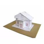Kit de construction en céramique pour villa toscane - Keranova 30222 - HO 1/87 