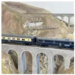 Set 6 Voitures Pullman "Edelweiss" - Trix 26470 - HO 1/87 - CIWL - EP II