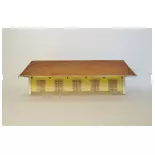 PLM goods hall 5 doors Wood Modelism 202001