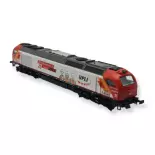 Locomotive diesel-électrique Stadler Euro 4000 livrée VFLI N 1/160e