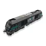 Diesel locomotive BB 75110 LINEAS Analog OS.KAR 7501 - HO 1/87 - EP VI
