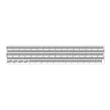 Barrières SNCF pour gare : 134 cm - Bois Modélisme 210006 - N 1/160