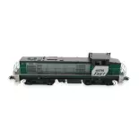 Locomotive Diesel BB63789 FRET Dépôt de Lyon-Vaise - Analogique R37 HO41107 SNCF - HO - EP V