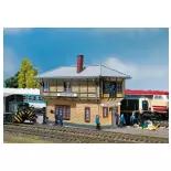 Poste d'aiguillage Donaueschingen - Faller 131395 - HO 1/87 - EP III - 158 x 67 x 107 mm