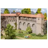 Old town walls & defence tower FALLER 130693 - HO 1/87 EP I