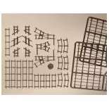 Set de voie en plastique - HO 1/87 - Auhagen 41701