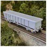 Offener Güterwagen Tams grau "ERMEWA" REE MODELES WBSE011 - SNCF - HO 1/87