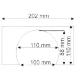 2 Entrées de Tunnel à deux Voies - 4 Murs de Contrefort - 2 Plaques de Soutènement - SAI 301 - HO 1/87