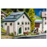 Maison des Grisons Guarda - Faller 130662 - HO 1/87 - EP I - 128 x 81 x 116 mm