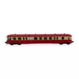 Remorque renforcée d'autorail ZR ABDX 17207 - R37 HO41261 - HO 1/87 - SNCF - IV - Analogique - 2R