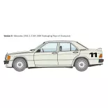 Vehicle Mercedes 190 E 2.3 16V - ITALERI 3624 - 1/24