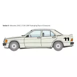 Véhicule Mercedes 190 E 2.3 16V - ITALERI 3624 - 1/24