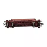 Hopperwagen F70 EADS REE Modellen WB799 - SGW - HO 1/87 - SNCF - EP IV