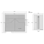 Kit avec garage et station essence - Metcalfe PO281 - OO et HO
