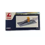 Cargador de coche amarillo y gris - HO 1/87 - Lima HL8003