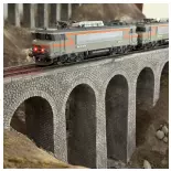 Lot von 2 Elektrolokomotiven Serie BB 7200 | DCC SON | Ls Models 10450S | SNCF