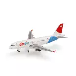 Avion Chair Airlines Airbus A319 - Herpa 537926 - 1/500