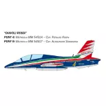 Coffret de 3 Avions MB 339 Frecce Tricolori - ITALERI I1461 - 1/72