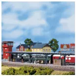 Quai de gare couvert - Auhagen 11376 - HO 1/87