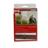 Montaggio di cassette nido, uomo e figlio e accessori vari - Busch 7976 HO 1/87