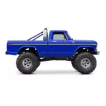 Crawler - TRX-4M Ford F-150 Ranger XLT bleu 100% RTR - Traxxas 97044-1-BLUE - 1/18